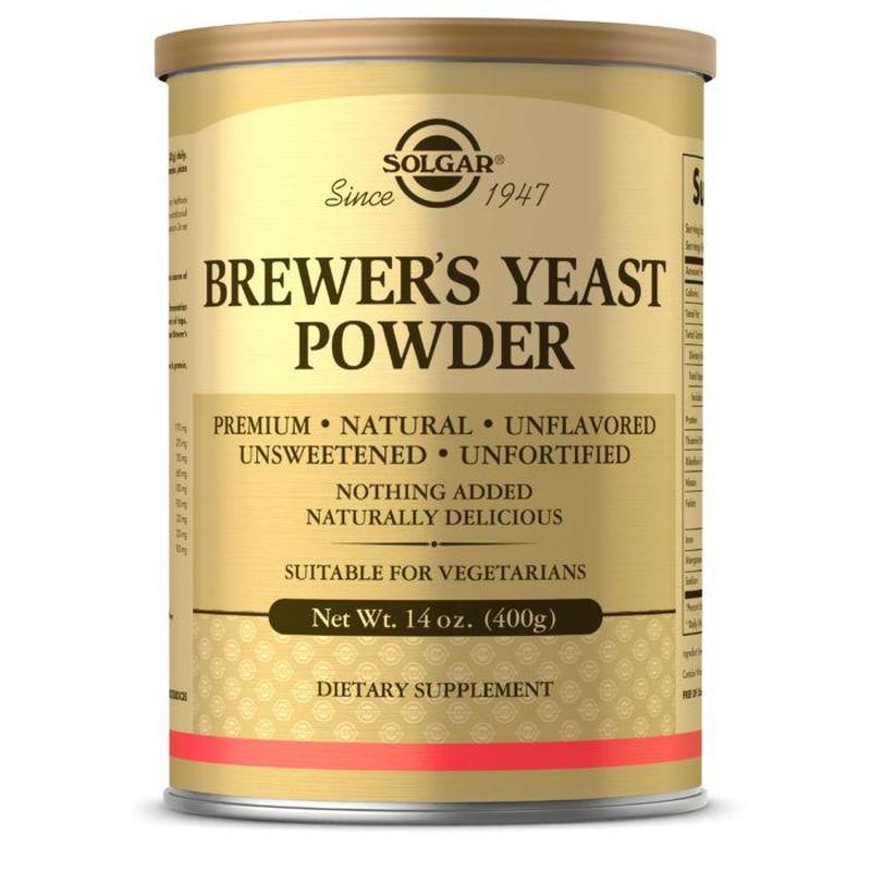 Натуральная добавка Solgar Brewer's Yeast Powder, 400 грамм