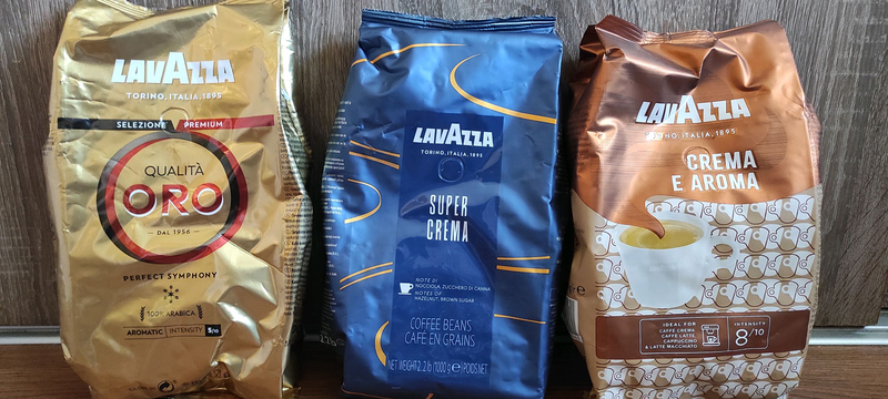 Зернова кава Lavazza