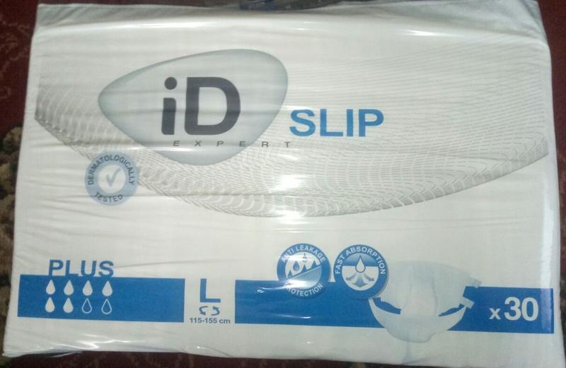 Підгузки iD Plus Slip Large (30шт. в упаковці)
