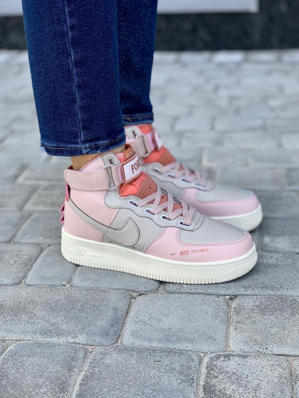 nike air force high pink