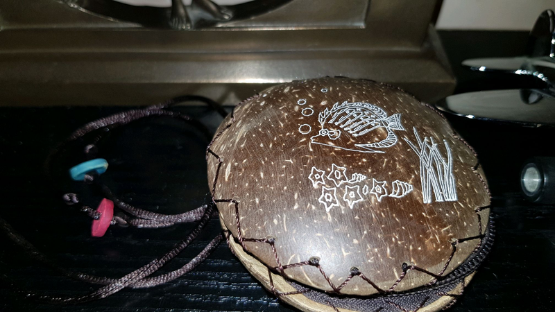 Сумочка из натурального кокоса