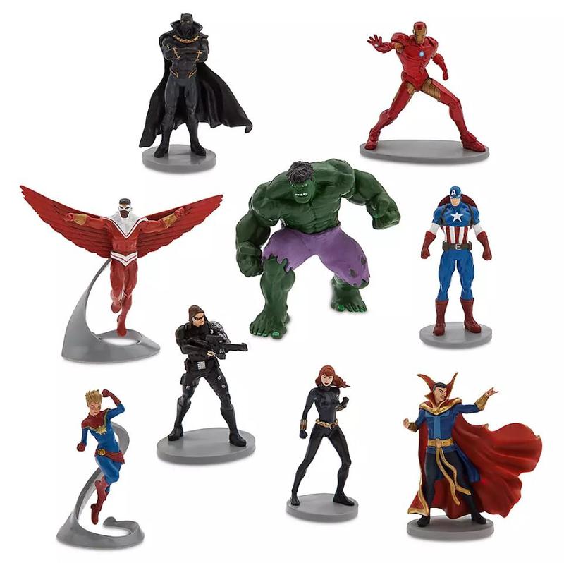 Avengers hot sale figures set