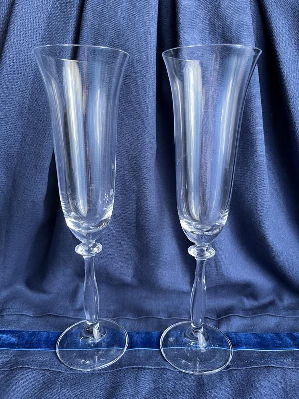 Пара бокалов 25 см свадебные бокалы для шампанского