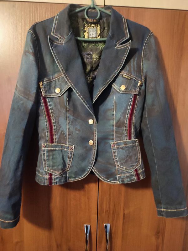Джинсовый пиджак cappopera jeans vintage