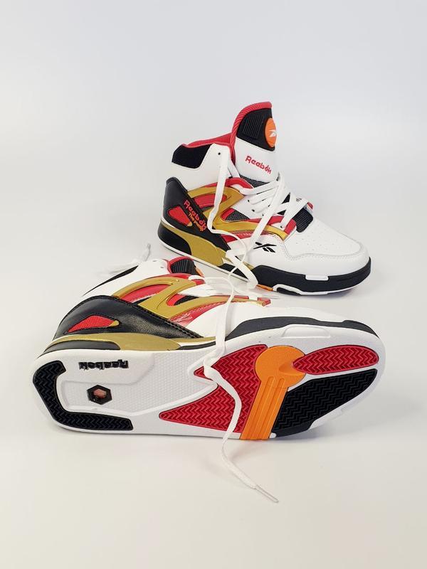 Reebok Men's Pump Omni Zone II Shoes - Ftwr White / Flash Red / Core B —  Just For Sports