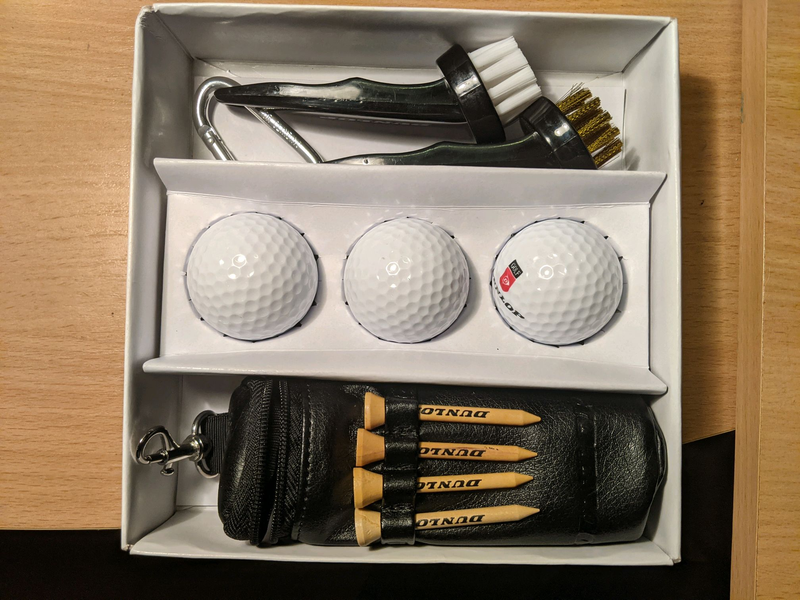Dunlop Gift Set набір для гри в гольф. Привезений з Європи