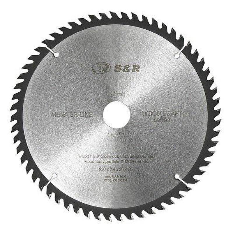 Диск пильний S&R; Meister Wood Craft 210х30х2,2 мм
