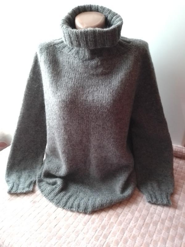 Стильный свитер вязаный свитер свитер оверсайз тёплый вязаный ...