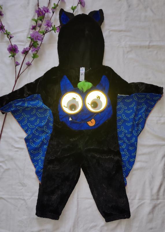 Крутой карнавальный костюм, комбинезон летучая мышь -george-2-3