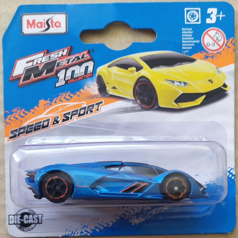 Lamborghini Terzo Millennio 1:64 Diecast Car Blue Maisto Lamborghini  Collections Super Car Toy Speed & Sport Car Kereta Lamborghini Millennio  Mainan NOT Hot Wheel