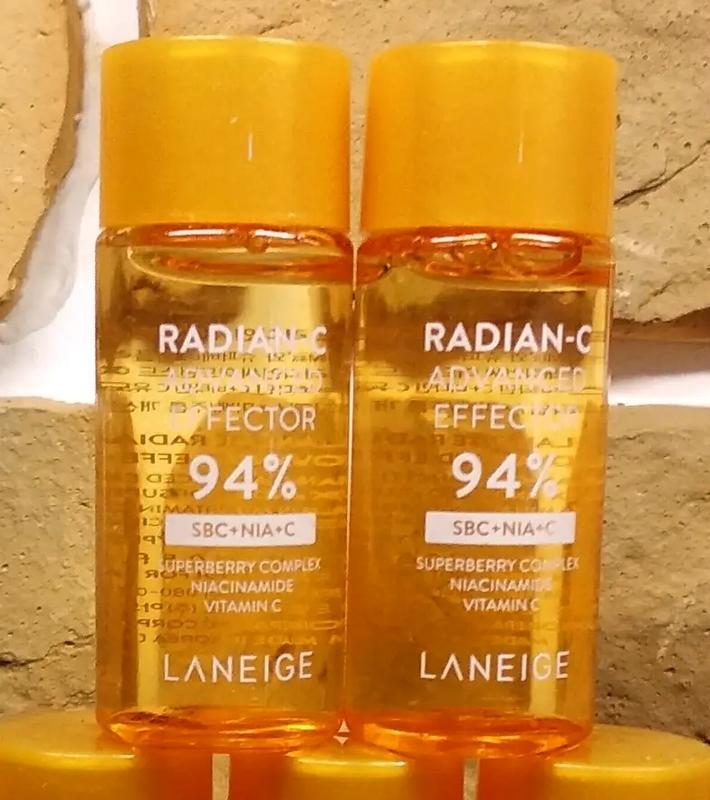 Laneige radian-c advanced effector 15 ml осветляющая эссенция ...