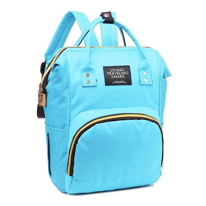 Мультифункціональна сумка-рюкзак для мам 20 л (42х21х27 см) / ...