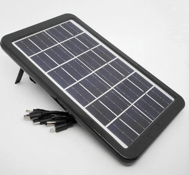 Солнечная панель CcLamp CL-630 с подставкой портативная с USB-...