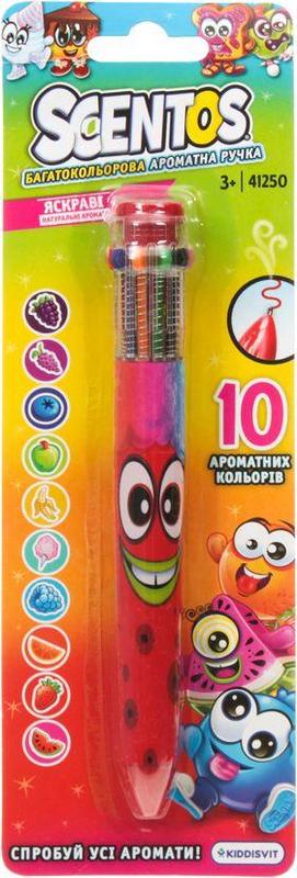 Многоцветная ароматная шариковая ручка 