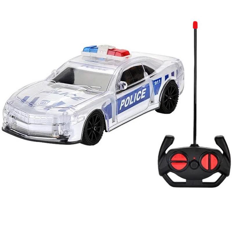 Полицейская Машина на Пульте Управления на Батарейках