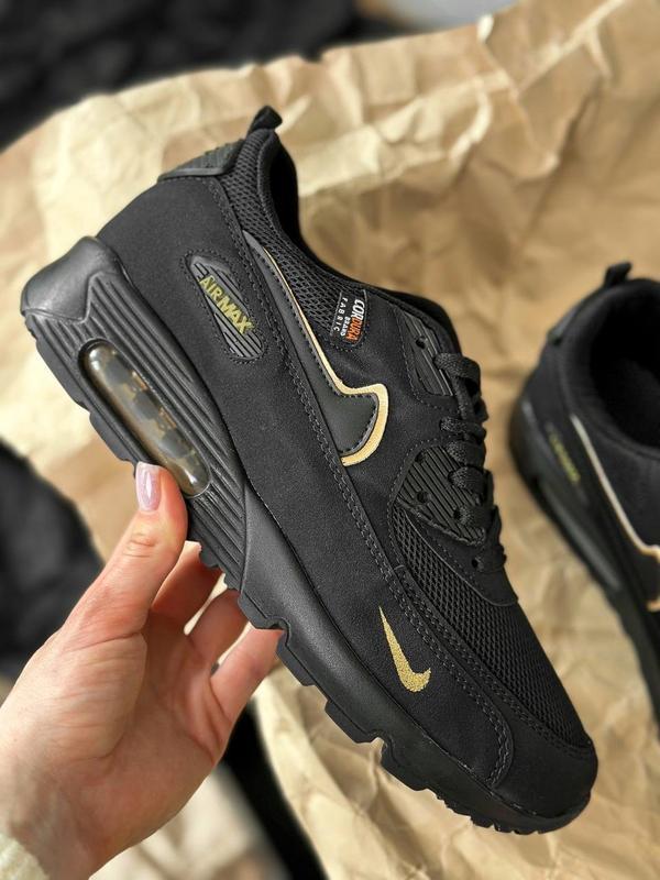 Air max best sale 90 gold black