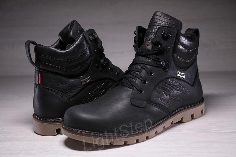 Levi's leather jax outlet boots 602