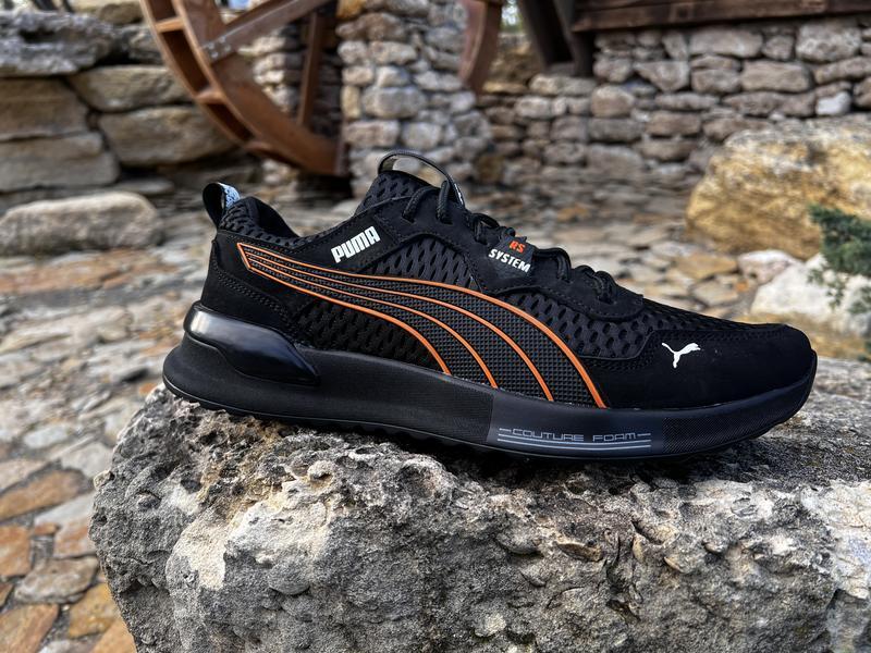 Puma shop black orange