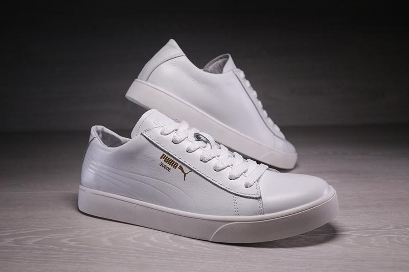 Puma classic outlet white sneakers