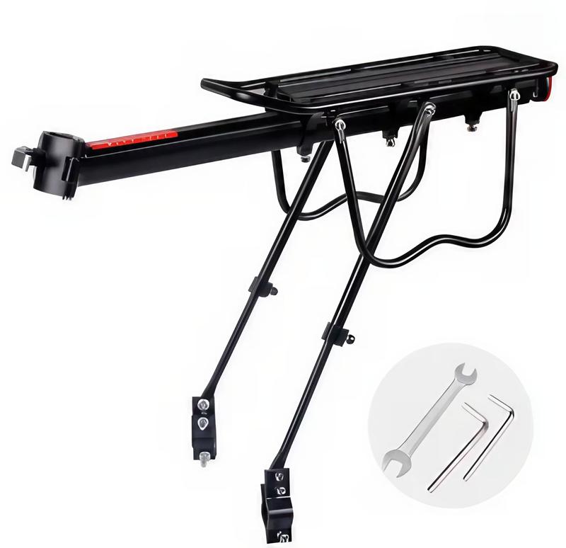 Задний багажник на велосипед алюминиевый, Велобагажник на подс...: цена ...