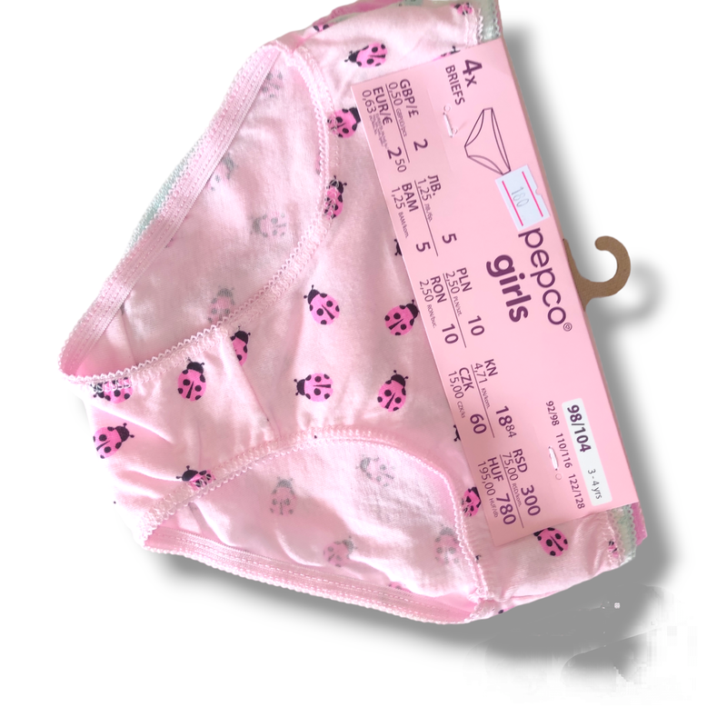 primark Cotton Girls Panty Set, Size: 2-15 Years at Rs 325/pack in