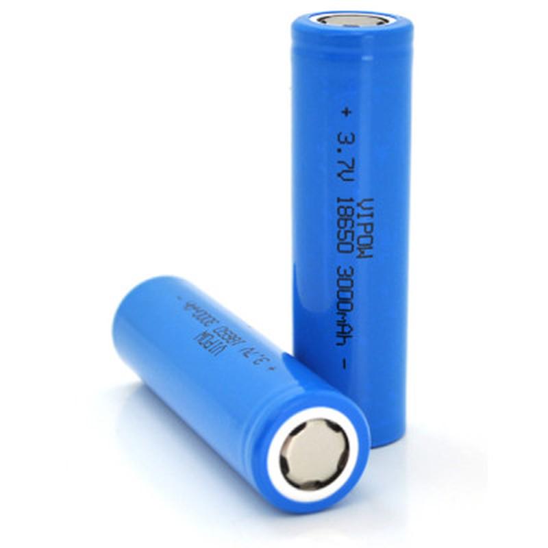 Аккумулятор 18650 Li-Ion ICR18650 FlatTop, 3000mAh, 3.7V, Blue...: цена ...