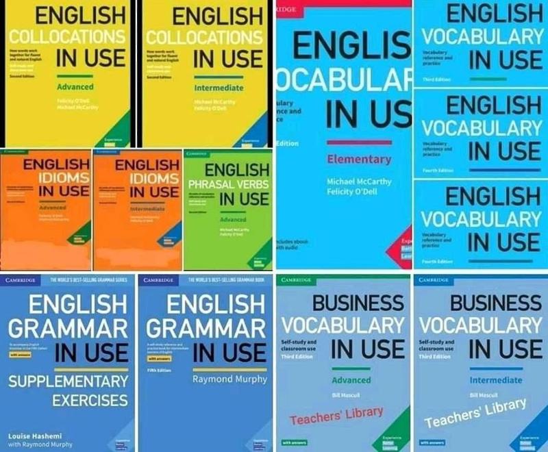 Collocations in use. English in use. English collocations in use. English Vocabulary in use. English Phrasal verbs in use.