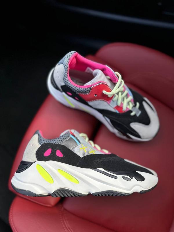 adidas yeezy boost 700 v1 wave runner pink kaws