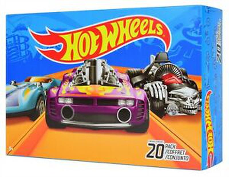 hot wheels 20 car gift pack