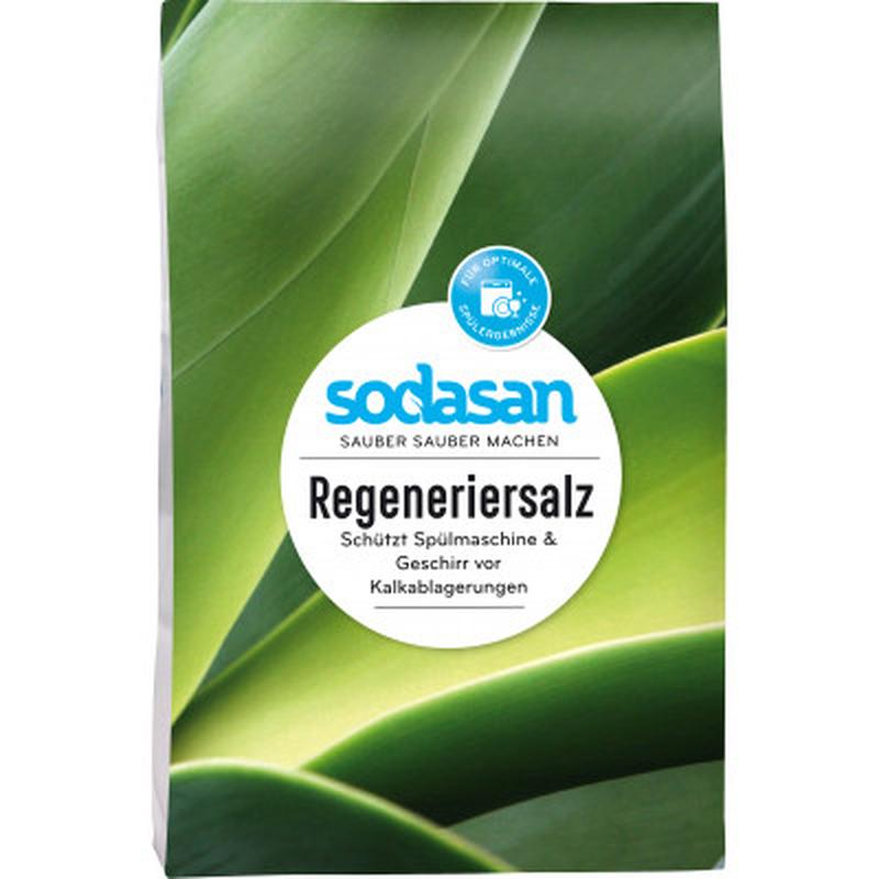 Соль для посудомоечных машин Sodasan органическая регенерирова...