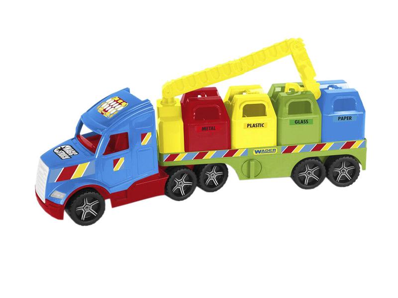 Magic Truck Basic мусоровоз. Wader 36320 2807 sale!