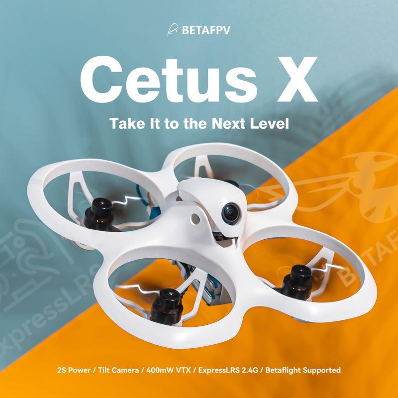 Новий квадрокоптер Betafpv Cetus X , версія ELRS