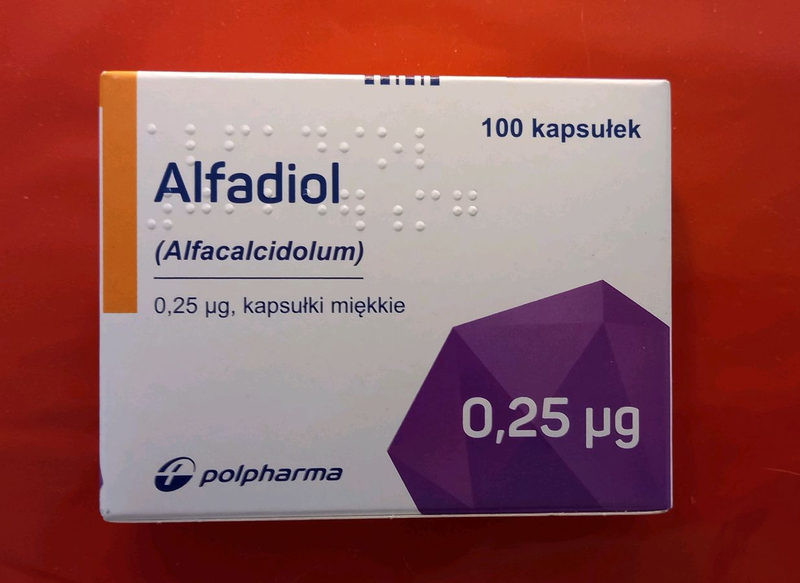 Альфадіол Альфадиол альфакальцидол 0,25 мкг 100 капсул: ціна 400 грн ...