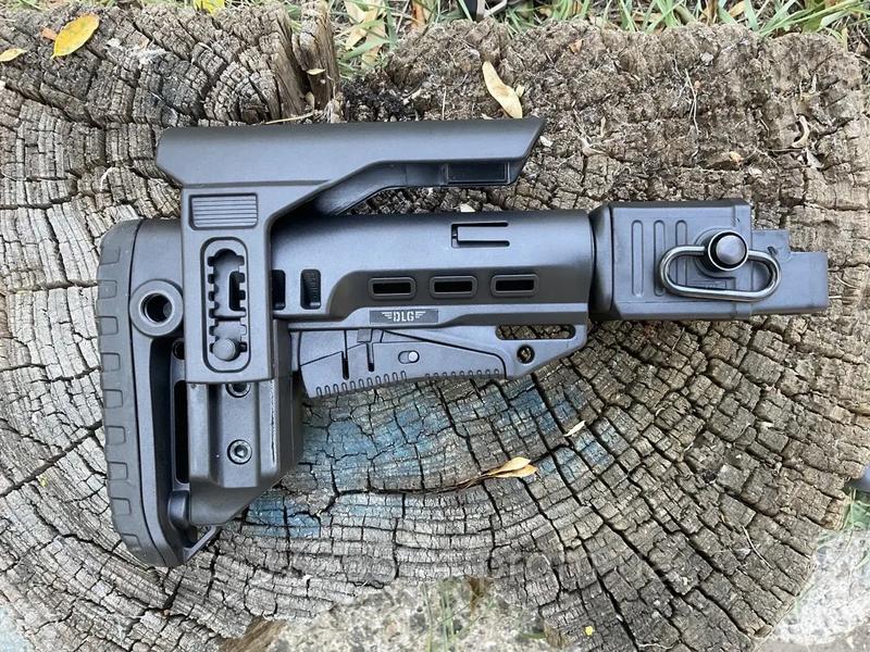 Складной приклад DLG Tactical приклад ак 74 Складной телескопи...: цена ...