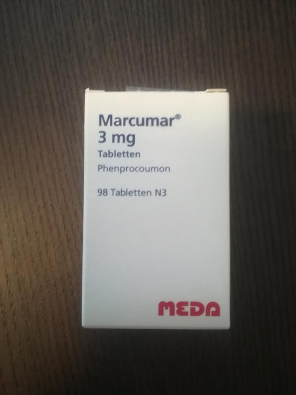 Marcumar 3 Mg 98 Tabletten