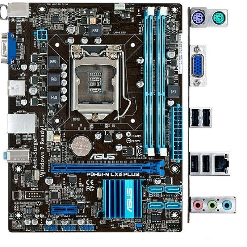Материнская плата Asus P8H61-M LX3 PLUS Socket: Intel LGA 1155; - 946 ...