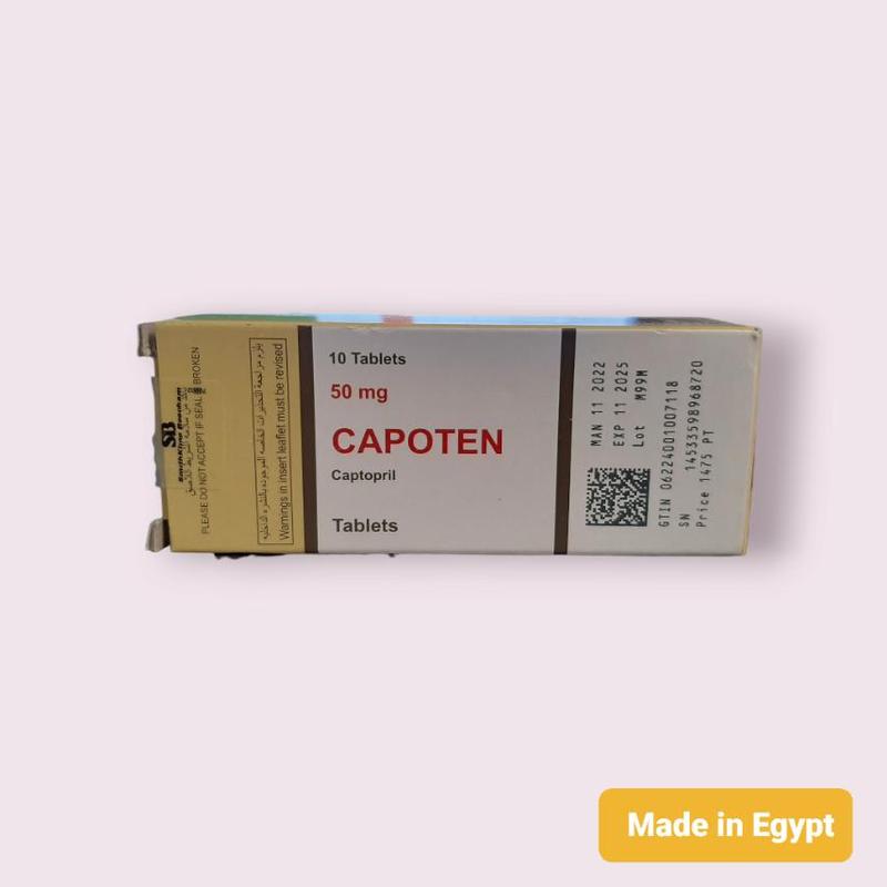 Capoten 50 мг капотен от высокого давления Египет: цена 350 грн ...