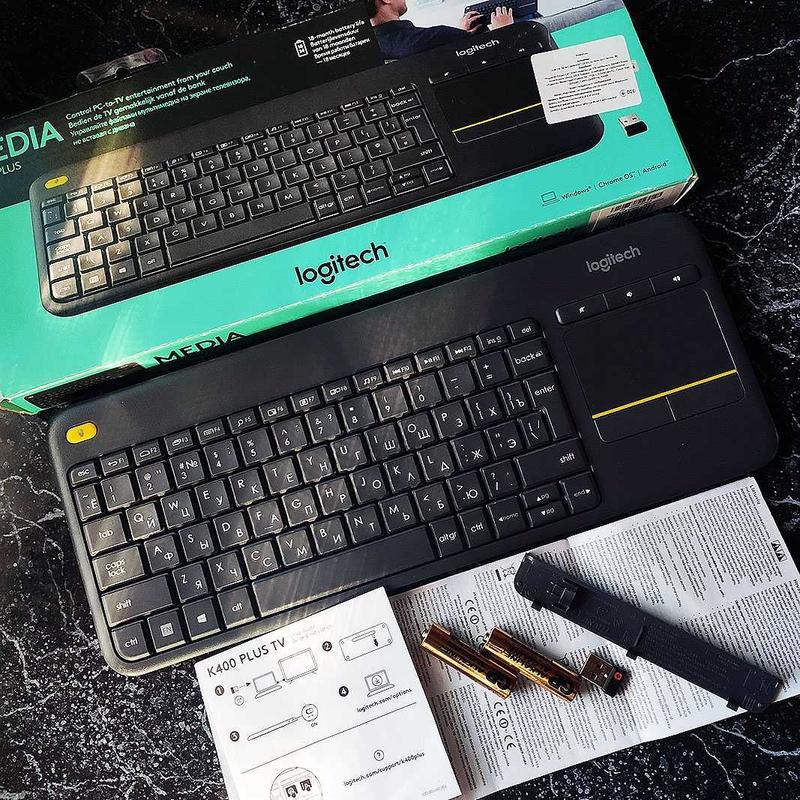 Беспроводная клавиатура Logitech K400 Plus - 750 грн, купить на ИЗИ ...