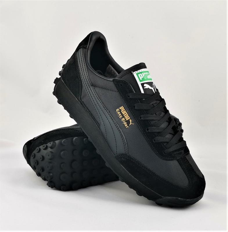 Puma easy shop rider black white