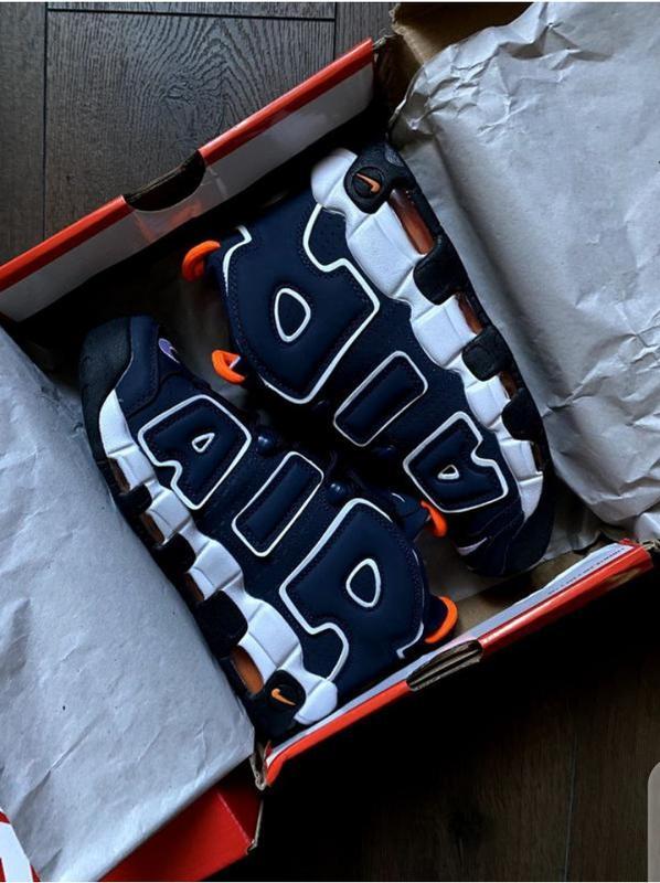 Nike air more outlet uptempo dark obsidian/orange