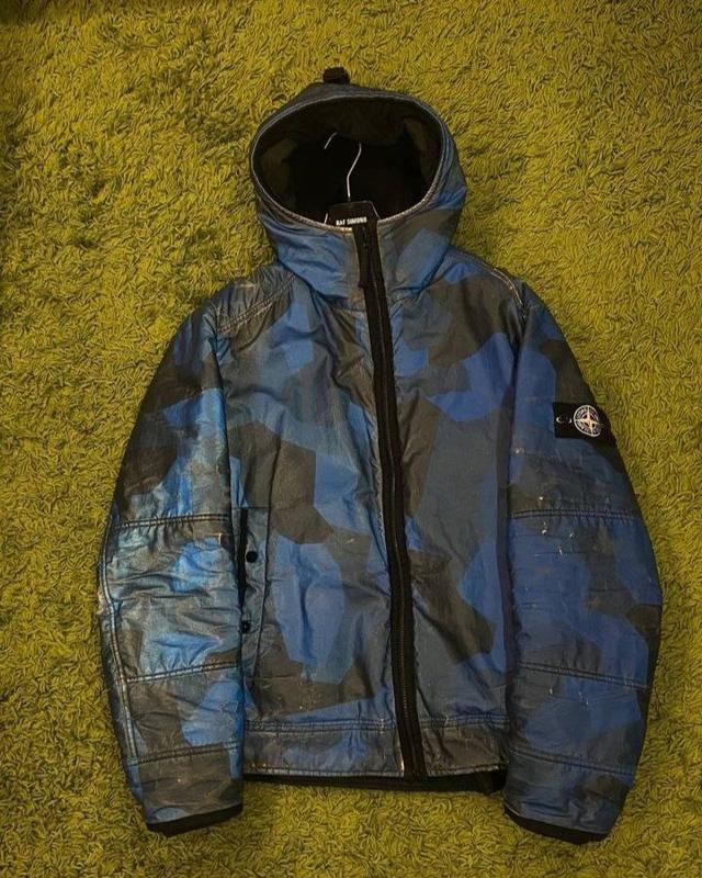 Stone island m90 top camo reflective jacket