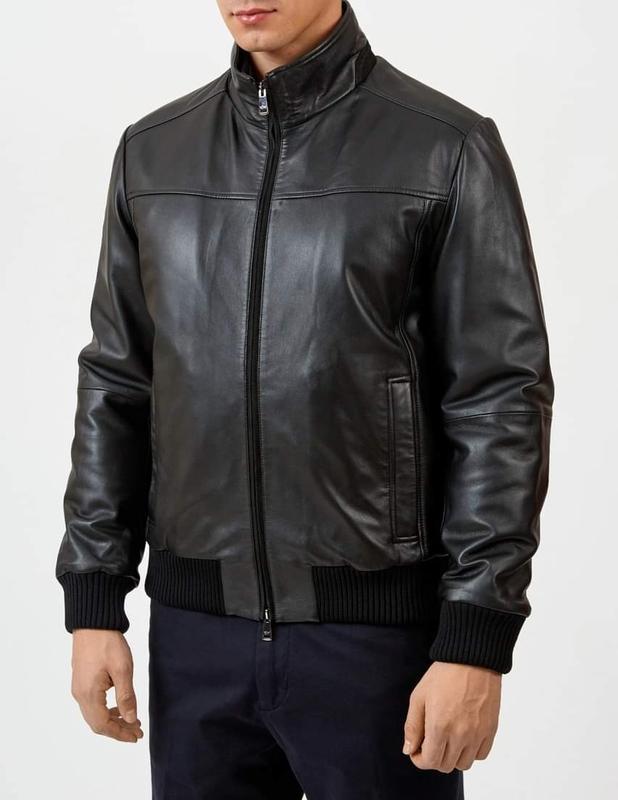 Paul shark leather clearance jacket