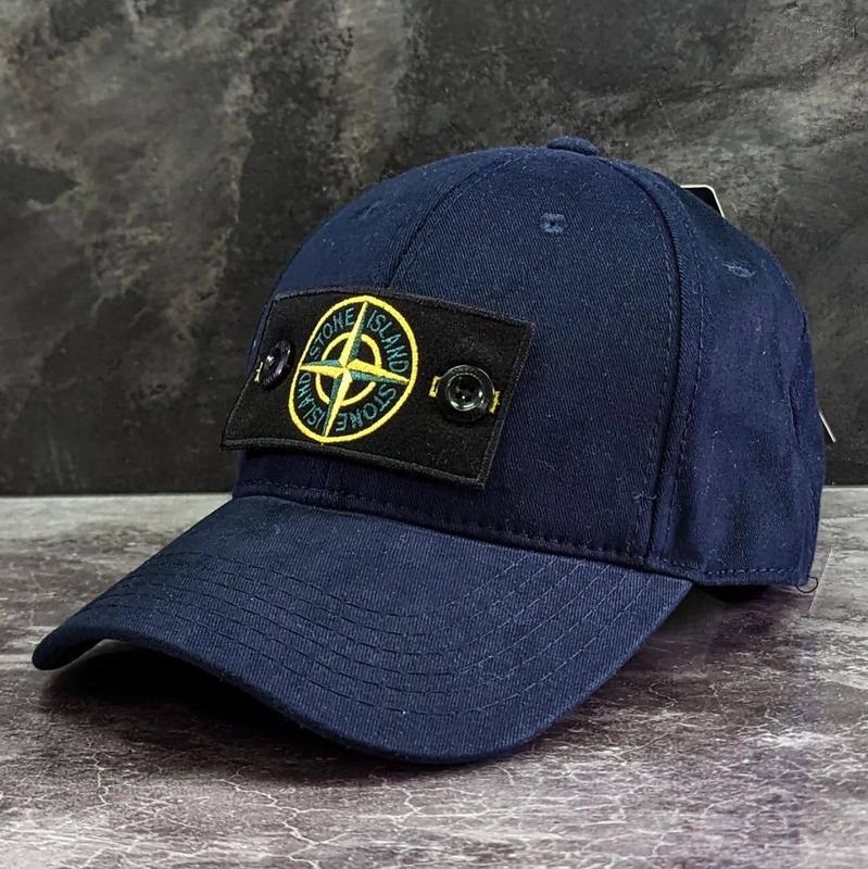 Брендова кепка stone island / бейсболки стон айленд з патчем: цена 1050 ...
