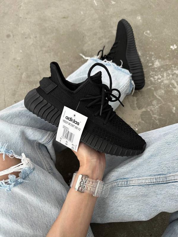 Кроссовки adidas yeezy boost 350 “full black”: цена 2150 грн - купить ...