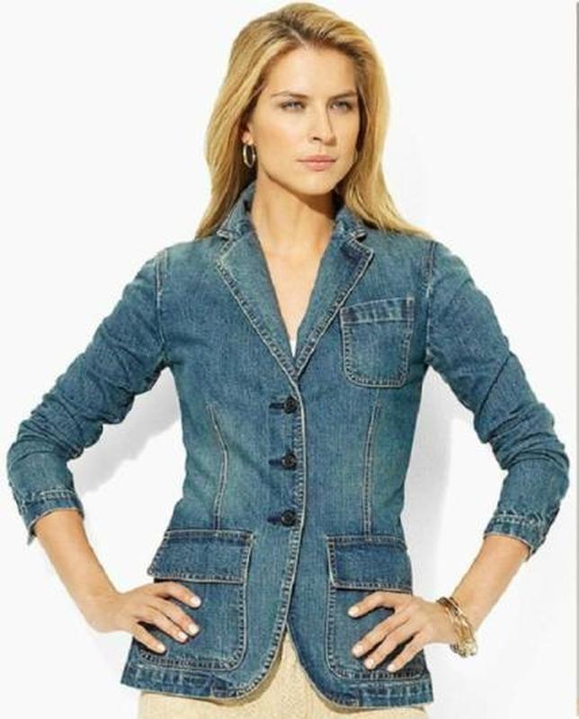 Пиджак из джинсы женские