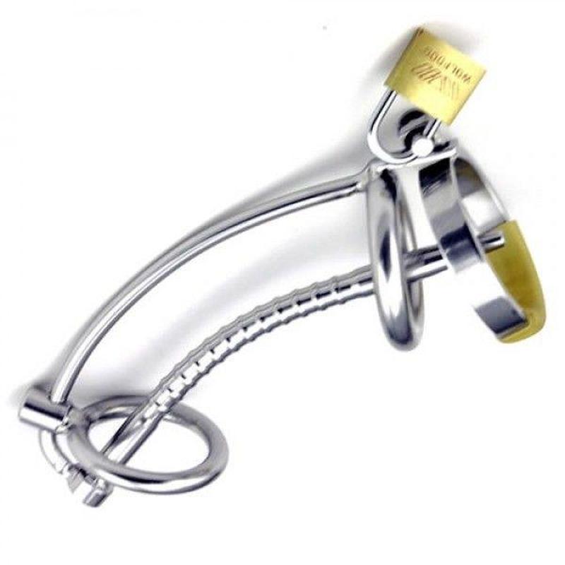 Asylum Locking Chastity Cage with a Removable Head Ring Bomba💣: цена ...