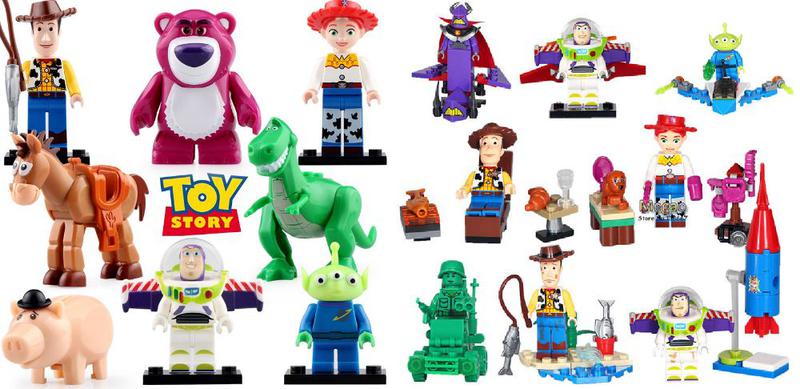 Фигурки История игрушек Toy Story лего Lego Базз Лайтер Шериф ...: цена ...