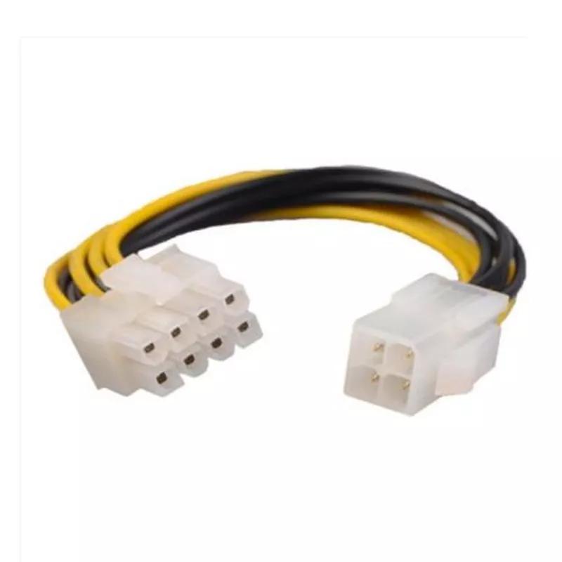 Переходник ATX питание процессора 4pin. на 8pin.(подключение CPU.: цена ...