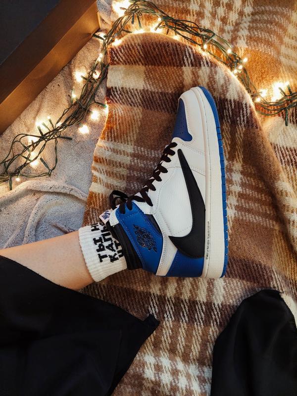 Nike air jordan 2024 1 x fragment