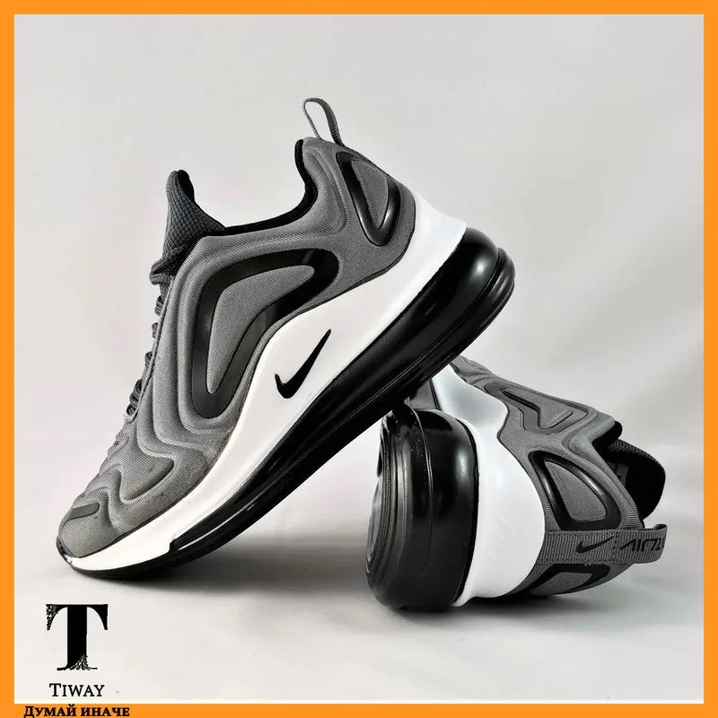 Nike air max 720 best sale black grey